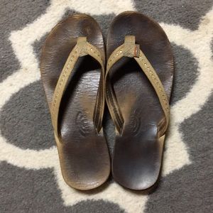 Rhinestone rainbow sandals